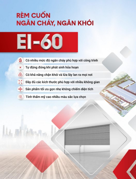 Rèm cuốn ngăn cháy, ngăn khói